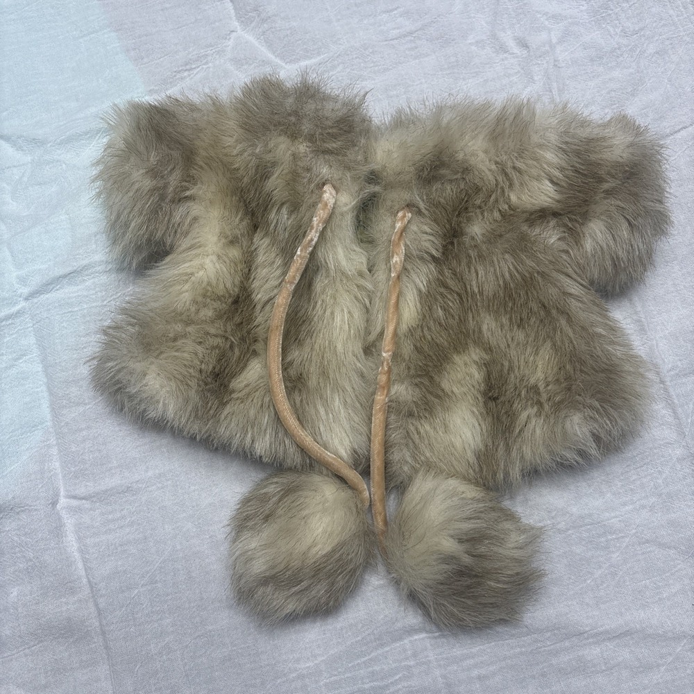 Cabbage Patch Kids / Doll Vintage Fun Fur Coat